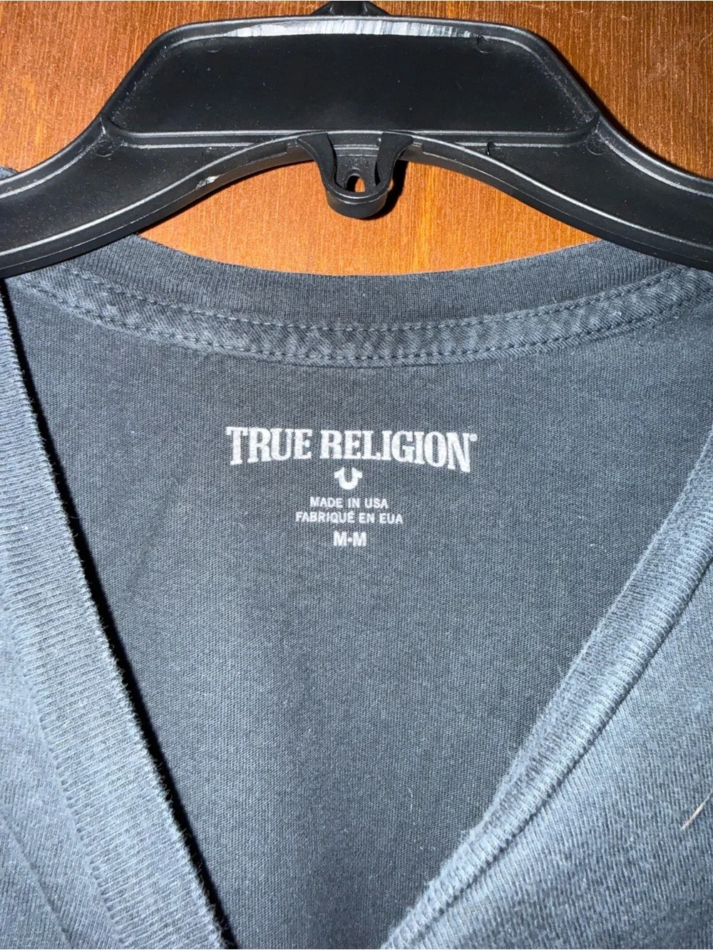 True Religion Navy Graphic Short Sleeve Tee